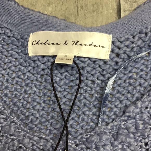 Blue Chelsea Theadore Sweater Size S - Picture 3 of 4